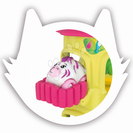 Staré položky - Autíčko - zebra Animal Planet Smoby - 10