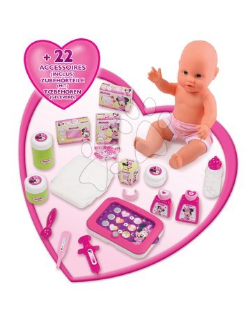 Produse vechi - Set cărucior pentru păpuşa de jucărie Minnie Smoby - 14