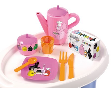 Posodice in dodatki za kuhinje - Servirna mizica Barbapapa Écoiffier - 2