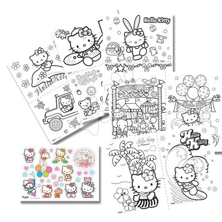 Staré položky - Školní lavice Hello Kitty Smoby - 4