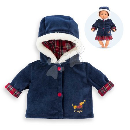 Játékbaba ruhák | Oldal 3 - Kabát játékbabára Coat Corolle Holidays Mon Premier Poupon Corolle_1