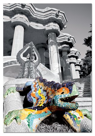 Puzzle 500 dielne - Puzzle Barcelona Park Güell Educa - 1