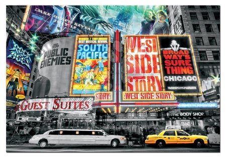 Puzzle cu 1000 de bucăți - Puzzle New York Theatre Signs Educa - 1