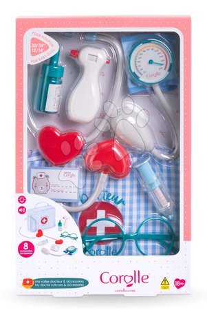 Lekárské vozíky pre deti - Lekárska taštička pre bábiku My Doctor Suitcase Corolle - 3