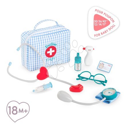 Lekárské vozíky pre deti - Lekárska taštička pre bábiku My Doctor Suitcase Corolle - 9