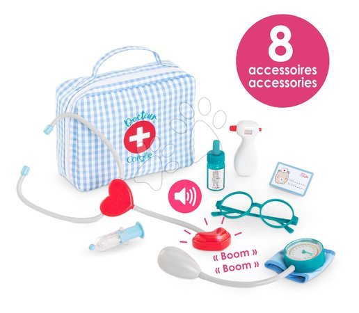 Lekárské vozíky pre deti - Lekárska taštička pre bábiku My Doctor Suitcase Corolle - 10