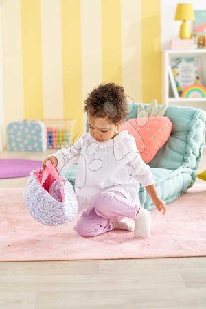 Doll cradles and beds - Portable doll carry bed for 30 cm doll Flowered Carry Bed Corolle - 10