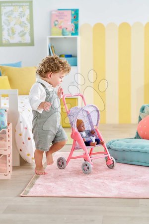 Kočíky od 18 mesiacov - Športový kočík so sklápacou strieškou Flowered Stroller Corolle - 4