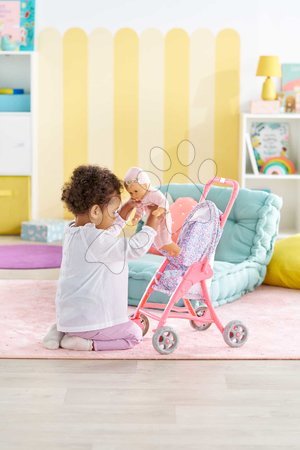 Kočíky od 18 mesiacov - Športový kočík so sklápacou strieškou Flowered Stroller Corolle - 15