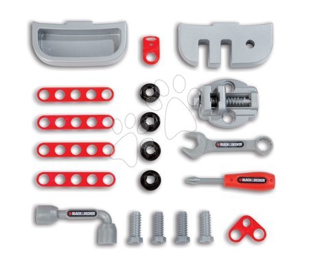 Staré položky - Pracovná dielňa Black&Decker Tooly 2v1 Smoby - 3