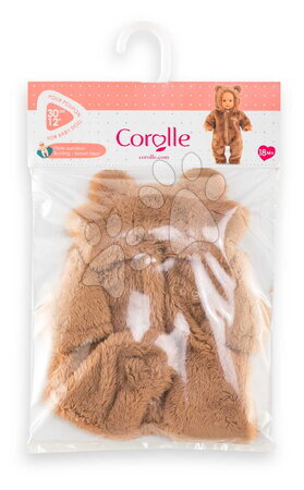 Oblečení pro panenky - Kombinéza pro panenku Bunting Brown Bear Mon Premier Poupon Corolle - 4