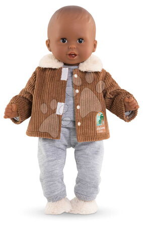 Oblečení pro panenky - Dětská bunda pro panenku Velvet Jacket Little Explorer Mon Premier Poupon Corolle - 2
