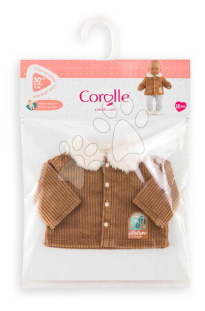 Oblečení pro panenky - Dětská bunda pro panenku Velvet Jacket Little Explorer Mon Premier Poupon Corolle - 5