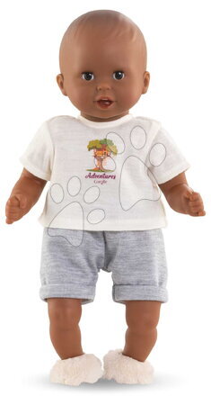 Oblečení pro panenky - Tričko a kraťasy pro panenku na běbiku T-Shirt & Short Little Explorer Mon Premier Poupon Corolle - 2