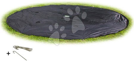 Trambulinok - Takaróponyva Weather Cover Ground Level trampoline Exit Toys 