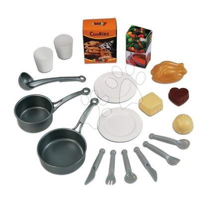 Neaktívna Staré položky - SMOBY 24109 Tefal kuchynka cheftronic zvuková s doplnkami, 60*31,5*58,5 cm - 3
