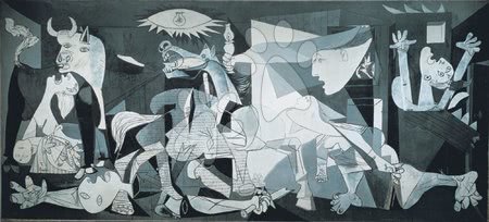 Hračky pre všetkých od 10 rokov - Puzzle Guernica, Pablo Picasso Educa 3000 dielov od 15 rokov_1