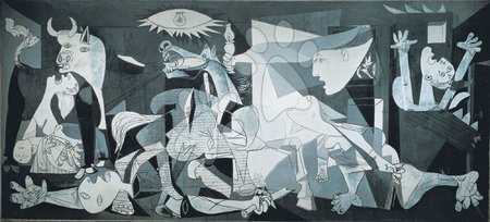 Puzzle a spoločenské hry - Puzzle Guernica, Pablo Picasso Educa_1