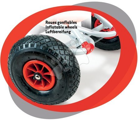 Staré položky - Čtyřkolka Go Kart Maxi Gonflables Smoby - 4