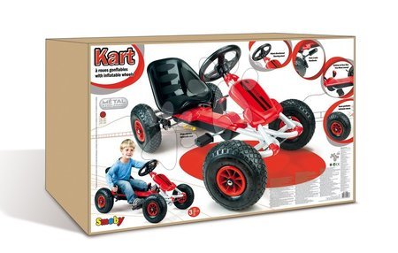 Staré položky - Čtyřkolka Go Kart Maxi Gonflables Smoby - 5