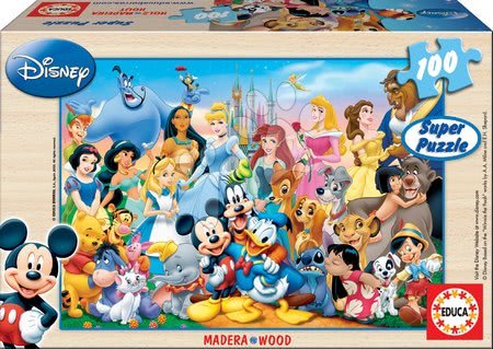 Jigsaw puzzles and games - Disney World Educa Wooden Puzzle_1