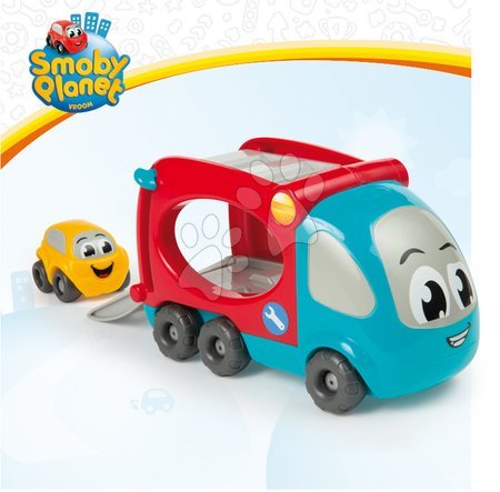 Nákladné autá - Kamión Vroom Planet Smoby - 6