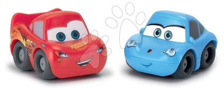 Mașinuțe 2 feluri Vroom Planet Cars Smoby în ambalaj de cadou roșu și albastru de la 12 luni