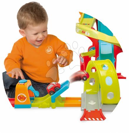 Pistas para coches - Pista de carreras Vroom Planet Mega Jump Smoby - 6