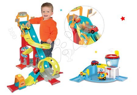 Smoby Vroom Planet - Komplet skakalna avtosteza Vroom Planet Mega Jump Smoby