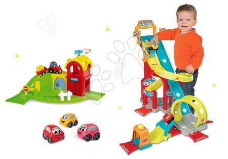 Smoby Vroom Planet - Komplet skakalna avtosteza Vroom Planet Mega Jump Smoby