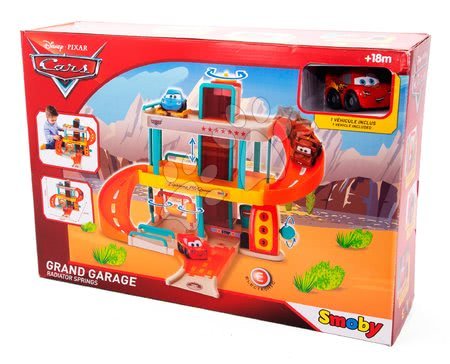 Garages - Garage à étages avec voiture Vroom Planet Cars Smoby - 6