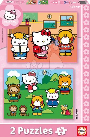 Dlouhé zimní večery - Puzzle Hello Kitty Educa