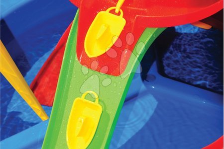Dětský záhradní nábytek - Stůl na hraní MULTI ACTIVITY na vodu a písek Starplast - 3