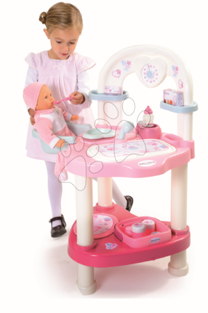 Pečovatelské centrum pro panenky - Set přebalovací stůl pro panenku Baby Nurse Srdíčko Smoby - 3