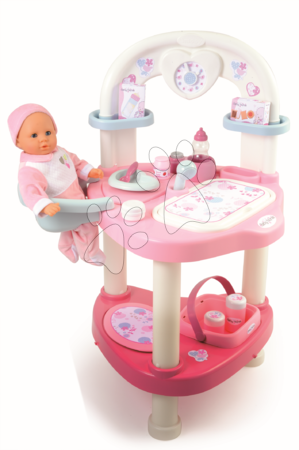 Pečovatelské centrum pro panenky - Set přebalovací stůl pro panenku Baby Nurse Srdíčko Smoby - 1