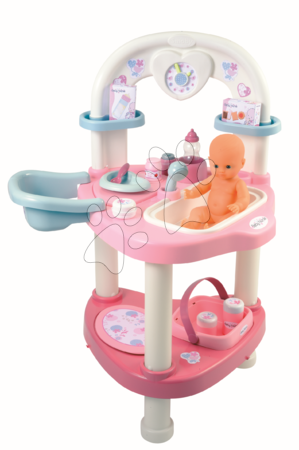 Pečovatelské centrum pro panenky - Set přebalovací stůl pro panenku Baby Nurse Srdíčko Smoby - 9