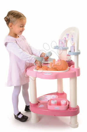 Pečovatelské centrum pro panenky - Set přebalovací stůl pro panenku Baby Nurse Srdíčko Smoby - 4