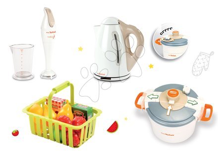 Spotřebiče do kuchyňky - Set tlakový hrnec Mini Tefal Smoby - 10