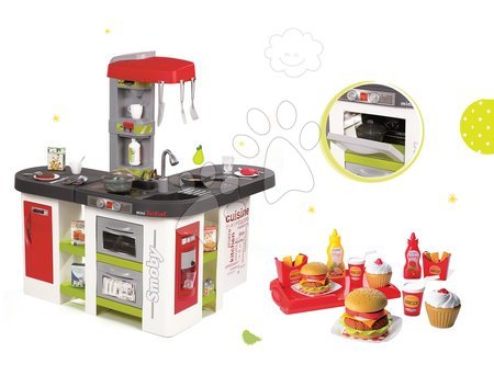 Elektronické kuchyňky - Set kuchyňka Tefal Studio XXL elektronická Smoby