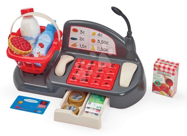 Kinderläden - Kasse mit dem Einkaufswagen  100% Chef Ecoiffier - 7