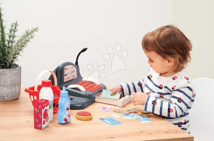 Kinderläden - Kasse mit dem Einkaufswagen  100% Chef Ecoiffier - 13