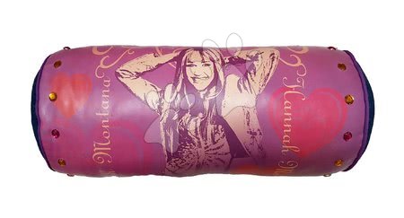 Plyšové polštáře - Hannah Montana polštář Ilanit 46 cm fialový