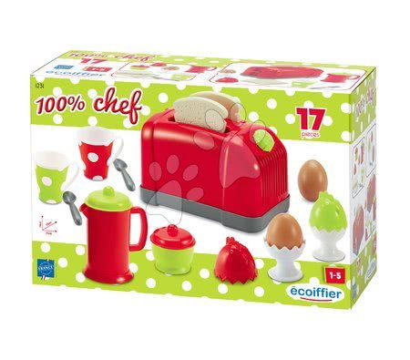 Nádobí a doplňky do kuchyňky - Topinkovač s vajíčky 100% Chef Écoiffier - 3