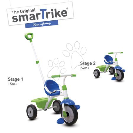 Tříkolky od 15 měsíců - Tříkolka Fun 2v1 smarTrike - 1