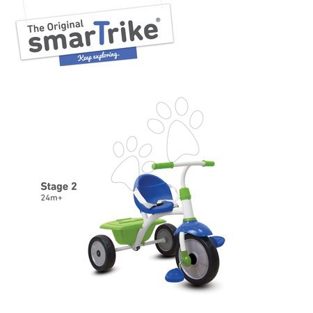 Tříkolky od 15 měsíců - Tříkolka Fun 2v1 smarTrike - 2