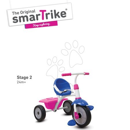 Tříkolky od 15 měsíců - Tříkolka Fun 2v1 smarTrike - 2
