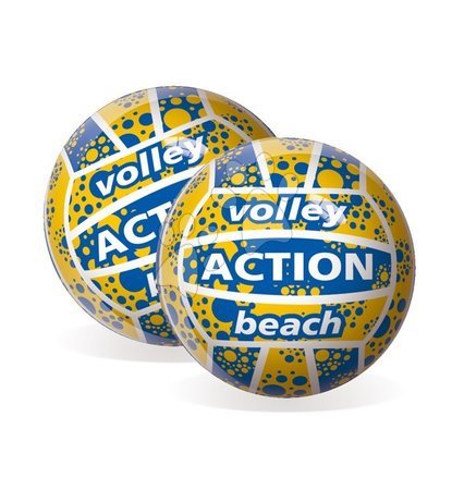 Lopty - Volejbalová lopta Volley Action Beach Unice gumená 22 cm