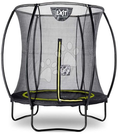 Trambuline - Trambulină cu plasă de siguranță Silhouette trampoline Black Exit Toys 