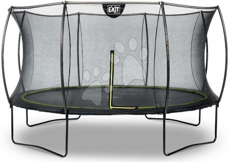 Trampoliny z siatką ochronną - Trampolina z siatką ochronną Silhouette trampoline Exit Toys 