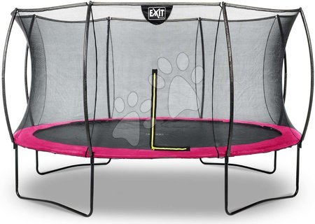 Trampolini - Trampolin sa zaštitnom mrežom Silhouette trampoline Pink Exit Toys 